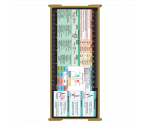 WhiteCoat Clipboard® Trifold - Tactical Brown Nursing Edition